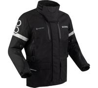 Bering Antartica GTX chaqueta textil impermeable para motocicletas, negro, tamaño L para Hombres