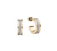 BERING Arctic Symphony Collection 709-1137-05 Pendientes de botón para mujer de acero inoxidable con acabado en plateado brillante