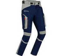 Bering Austral, Pantalones textiles Gore-Tex S male Azul Oscuro/Gris/Rojo