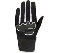 Bering Breeze Mesh Guantes de moto, Negro/Blanco, Talla 2XL