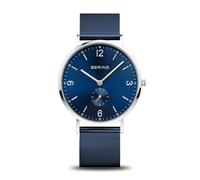 Bering Classic Collection 14040-307 - Reloj de Cuarzo para Hombre con Acero Inoxidable y Cristal de Zafiro, Pulsera