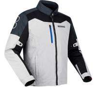 Bering Cronos, chaqueta textil impermeable 4XL male Gris Claro/Negro/Gris Oscuro