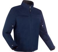 Bering Cruiser chaqueta textil impermeable para motocicletas, azul, tamaño S para Hombres