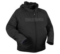 Bering Davis King Size chaqueta textil impermeable para motocicletas, negro, tamaño L para Hombres