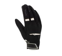 Bering Fletcher Evo Guantes de moto para mujer, Negro/Blanco, Talla XL