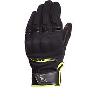 BERING - Guantes de Moto Fletcher, Negro/flúo, Talla T10
