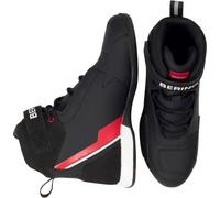 Bering Jag, zapatos impermeables 40 EU male Negro/Blanco/Rojo