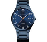 Bering Men's Quartz Watch | 39mm Case | Wristwatch with Titanium Case | Titanium Collection | 11739 | 15139