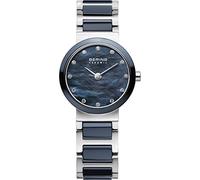 BERING Mujer Análoga Cuarzo Reloj de Pulsera de colección con Acero Inoxidable/cerámico Pulsera und Cristal de Zafiro