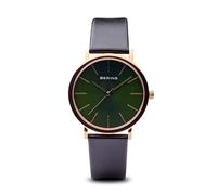 BERING Mujer Análoga Cuarzo Reloj de pulsera de colección con Acero inoxidable Pulsera und Cristal de zafiro