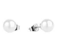 BERING Mujer Pendientes en blanco - Arctic Symphony Collection mit Acero inoxidable - 716-15-05