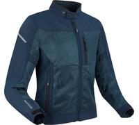 Bering Ozone Chaqueta textil de moto, azul, tamaño XL para Hombres