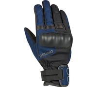 Bering Profil Guantes de moto, negro-azul, tamaño 3XL para Hombres