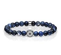 BERING Pulsera para mujer 630-71-X0, 22 cm, Mezcla de materiales, No es una piedra preciosa