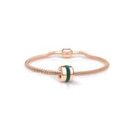 BERING Pulseras en Oro Rosa para Mujer, colección Arctic Symphony con Acero Inoxidable, HMY1-R-ME-190