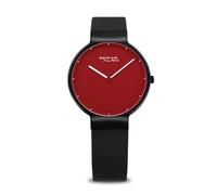BERING Reloj Analógico Classic Collection para Mujer de Cuarzo con Correa en Silicona & Cristal de Zafiro 12631-823
