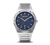 Bering Reloj analógico de Cuarzo japonés para Hombre con Correa de Acero Inoxidable 19742-707