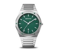 Bering Reloj analógico de Cuarzo japonés para Hombre con Correa de Acero Inoxidable 19742-708