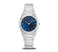 BERING Reloj analógico de Cuarzo japonés para Mujer con Correa de Acero Inoxidable 19632-707, Plata, Pulsera