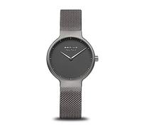 BERING Reloj analógico de cuarzo para mujer con correa milanesa 15531-377