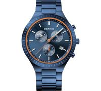 Bering Reloj Analógico para Hombres de Cuarzo con Correa en Acero Inoxidable 11743-797