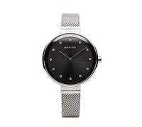 BERING Reloj Analogico para Mujer de Cuarzo con Correa en Acero Inoxidable 12034-009
