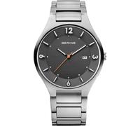 Bering Reloj Analógico para para Hombre de Cuarzo con Correa en Banda Elementos de Titanio 14440-777-Q