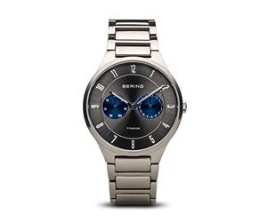 BERING Reloj Analógico Titanium Collection para Hombre de Cuarzo con Correa en Titanio & Cristal de Zafiro 11539-777