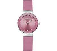 Bering Reloj de Cuarzo para Mujer, colección clásica, Acero Inoxidable y Cristal de Zafiro, 3 ATM