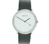 Bering Reloj de los Hombres Pulsera Slim Classic - 11139-404 Cuero