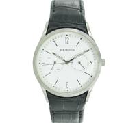 Bering Reloj de los Hombres Pulsera Slim Classic - 11839-404 Cuero