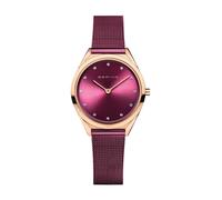 BERING - Reloj de mujer Ultra Slim 31 mm 3 ATM Cristal de zafiro Slim Design Pulsera Milanesa 17031-969 - Accessories - Mujer - Rosa - ONE SIZE -