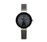 Bering Reloj de Pulsera Señoras Slim Cerámica - 11429-389 Meshband