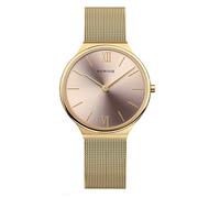 Bering Reloj de Pulsera Señoras Ultra-Slim Oro - 18434-336 Acero Inox