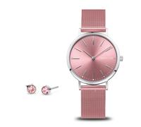 Bering Reloj Pulsera Classic Cuarzo Para Mujer 14134-999-GWP Set