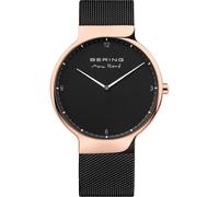 Bering Reloj Pulsera Hombre Classic Max René 15540-262 Malla 20 mm Negro