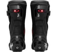 Bering Score Guantes de moto perforados para mujer, rojo, tamaño 2XL