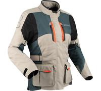 Chaqueta de Moto Mujer Bering Siberia Beige/Gris/NaranjaM Beige,Gris,Naranja