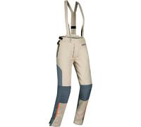 Bering Siberia pantalones textiles impermeables para mujer de motocicleta, beige, Talla 42