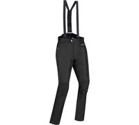 Bering Siberia pantalones textiles impermeables para mujer de motocicleta, negro, tamaño 46