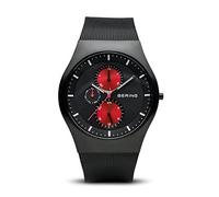Bering Time Classic - Reloj de Cuarzo para Hombre, con Correa de Acero Inoxidable, Color Negro