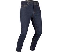 Bering Trust Tapered Vaqueros de moto, azul oscuro, Talla M