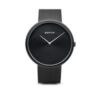 BERING Unisex Análoga Cuarzo Reloj de pulsera de colección con Acero inoxidable Pulsera und Cristal de zafiro , 39 mm