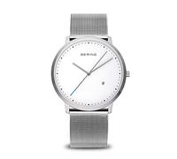 BERING Unisex Análoga Cuarzo Reloj de pulsera de colección con Piel de becerro Pulsera und Cristal de zafiro