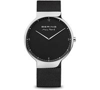 BERING Unisex Análoga Cuarzo Reloj de Pulsera de colección con Silicona Pulsera und Cristal de Zafiro