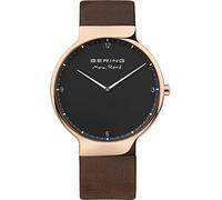 BERING Unisex Análoga Cuarzo Reloj de Pulsera de colección con Silicona Pulsera und Cristal de Zafiro