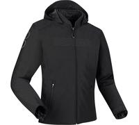 Bering Warwick Chaqueta textil de moto impermeable, negro, Talla XXL
