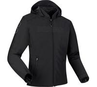 Bering Warwick King Size Chaqueta textil de moto impermeable, negro, tamaño 3XL para Hombres