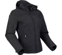 Bering Warwick, chaqueta textil impermeable mujer Cintura T2 male Negro