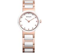 BERING Women Analog Quartz ceramic collection Watch with stainless steel/Ceramic